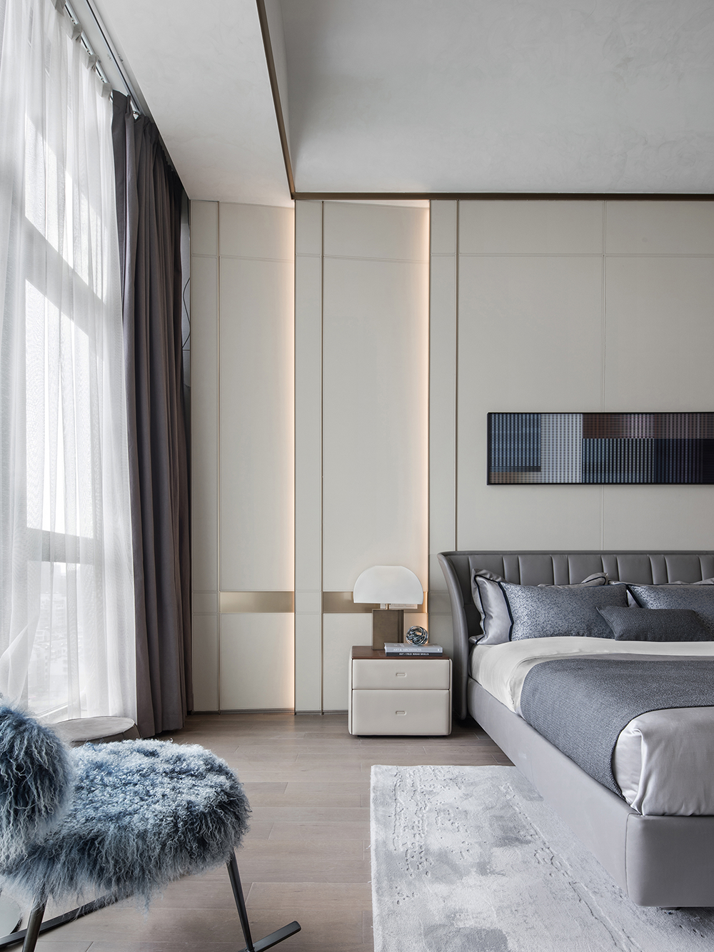 杭州星耀中心大平层住宅丨中国杭州丨GFD 杭州广飞室内设计事务所-53