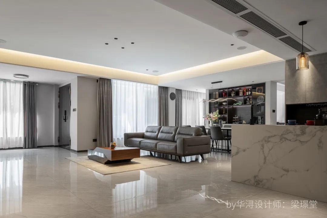 鑫润花园 · 现代简约复式楼的兴趣家居设计丨中国广州丨梁璟堂-23