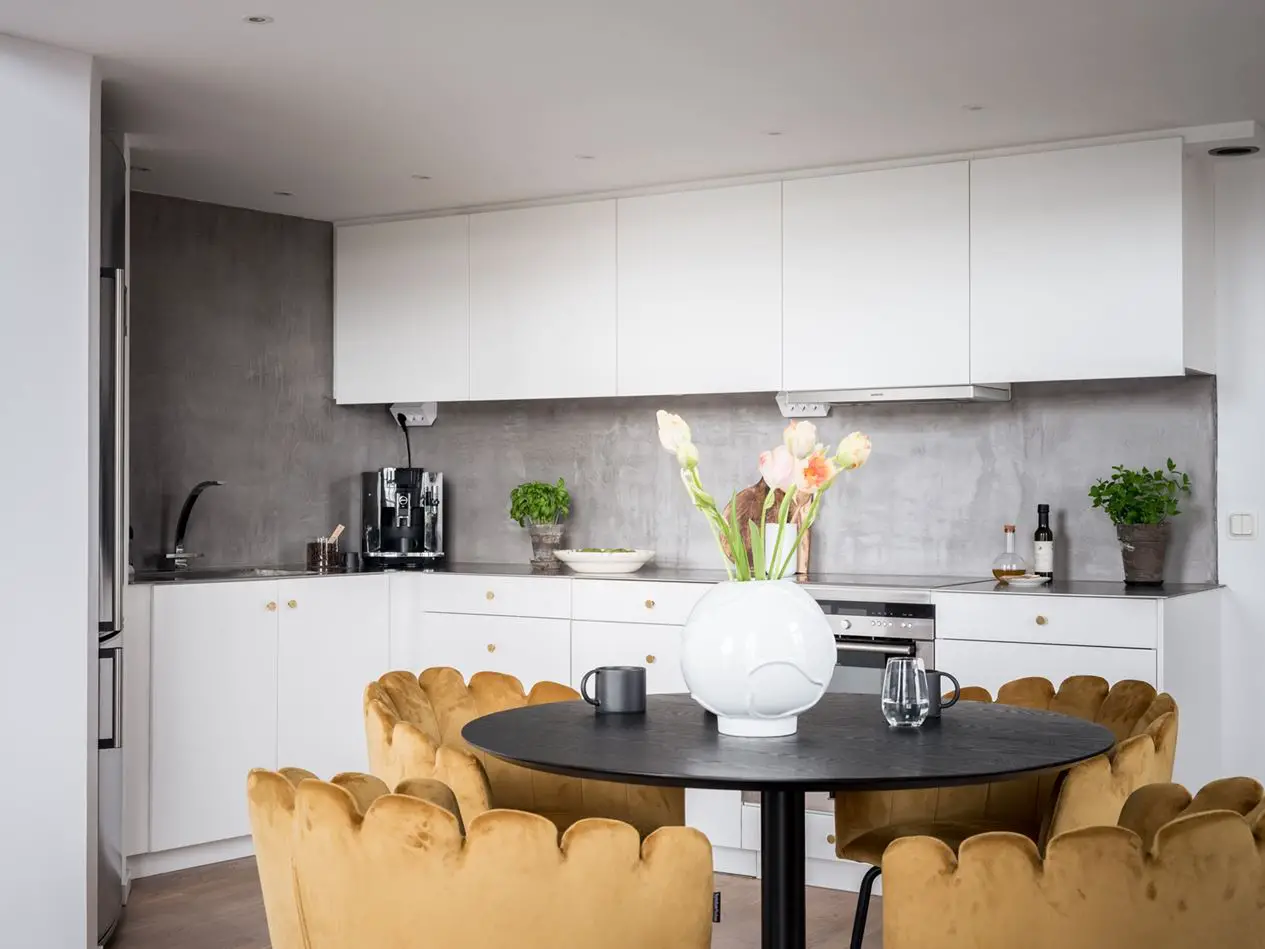 瑞典 67m2 复古舒适公寓设计-10