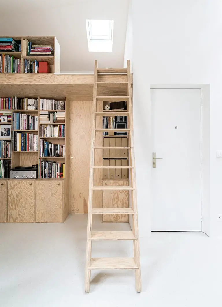 巴黎 24m2 极简小户型的惊艳设计-7