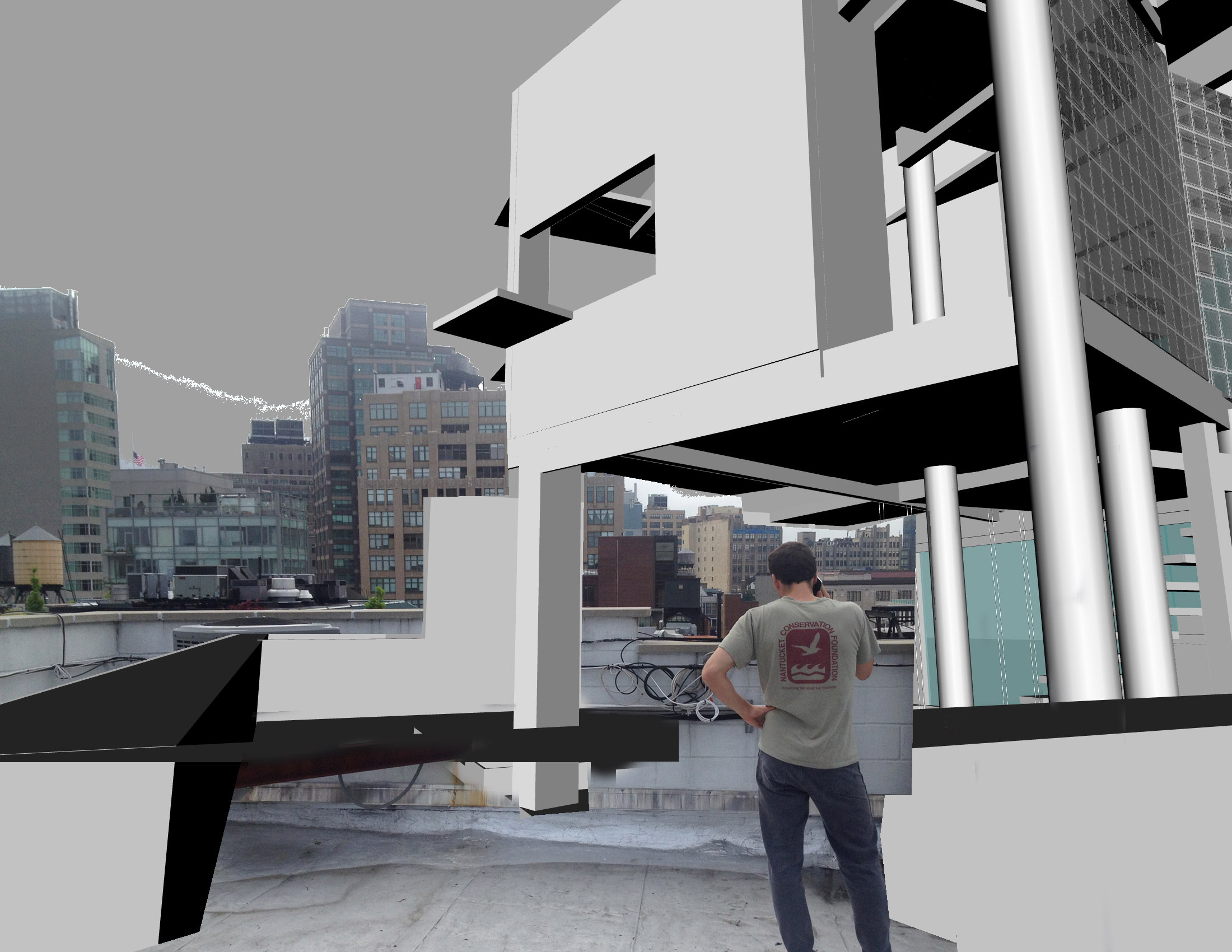 Rooftop Annex to Penthouse Loft, New York City-1