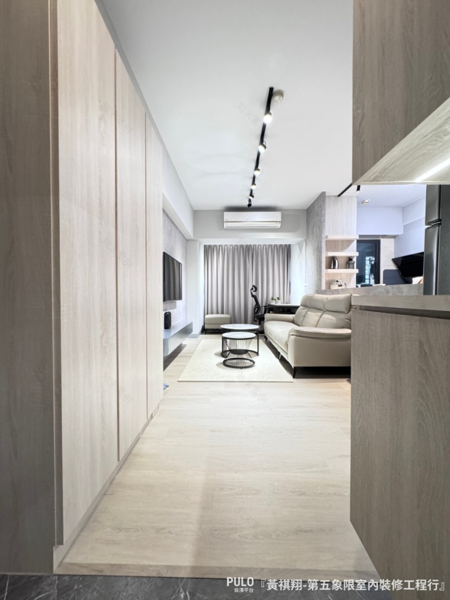 高雄15坪小坪数中古屋装潢丨中国高雄丨第五象限室內裝修工程行-19