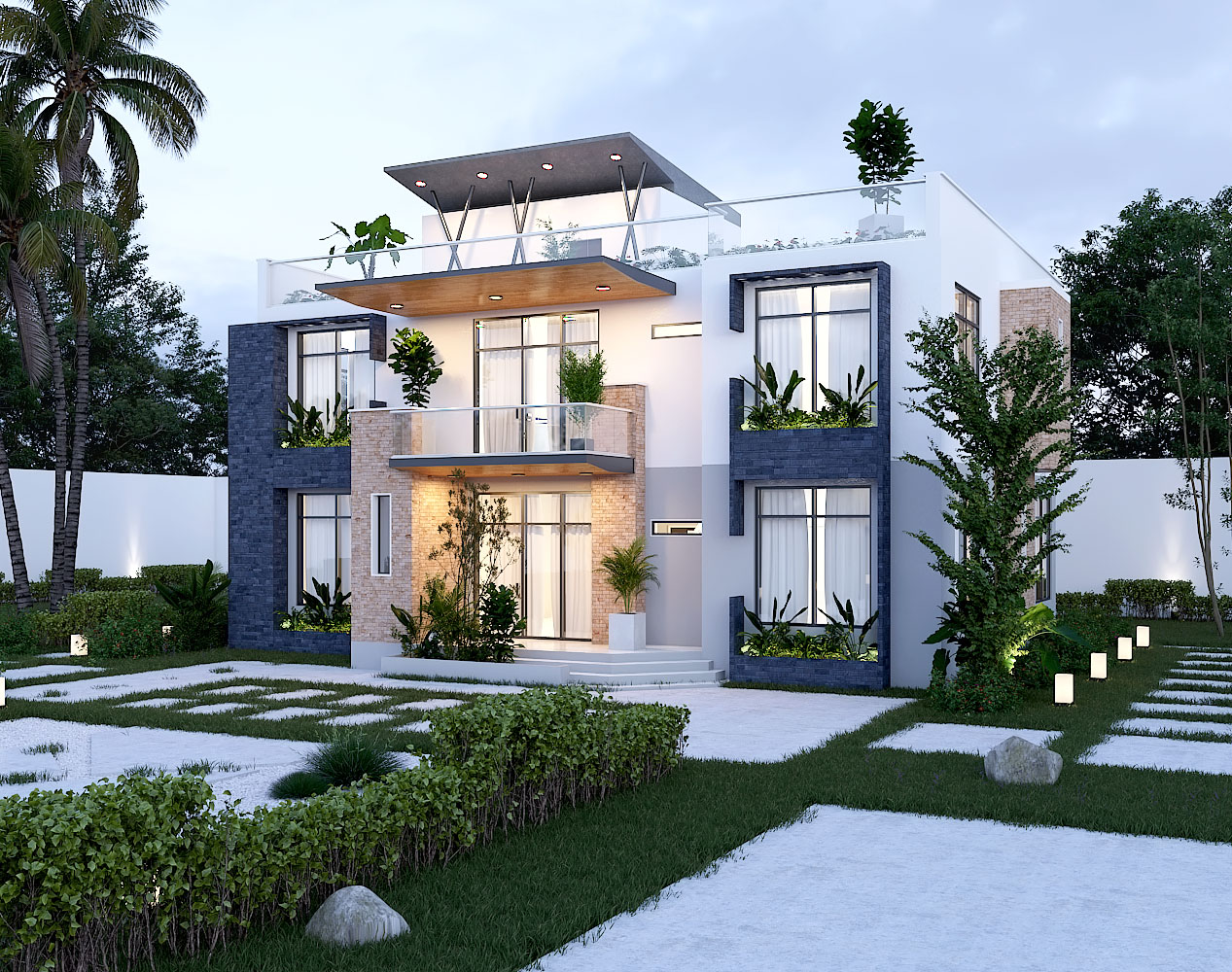 Five Bedroom Duplex with BQ-1