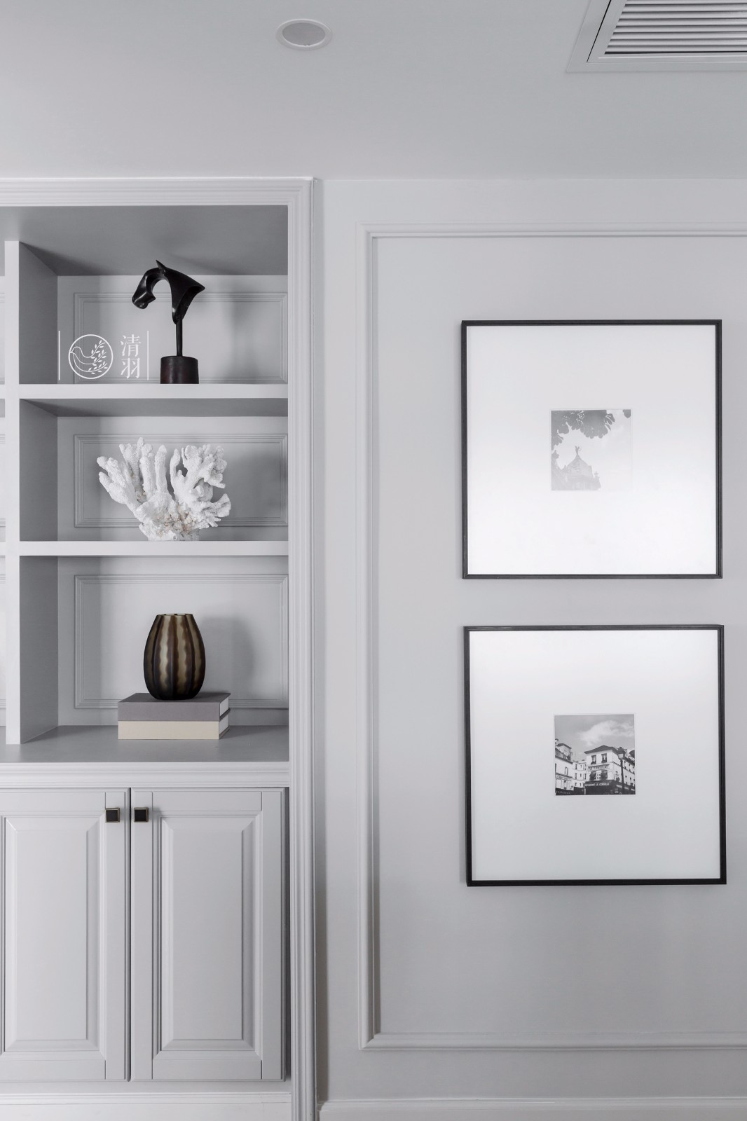 平层丨暗香疏影·成都177㎡美式住宅  清羽设计-5