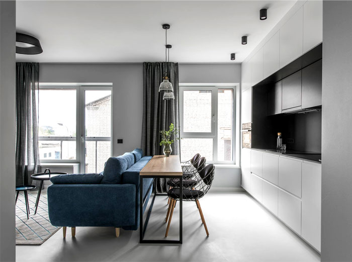 国外48㎡的个性小公寓-9