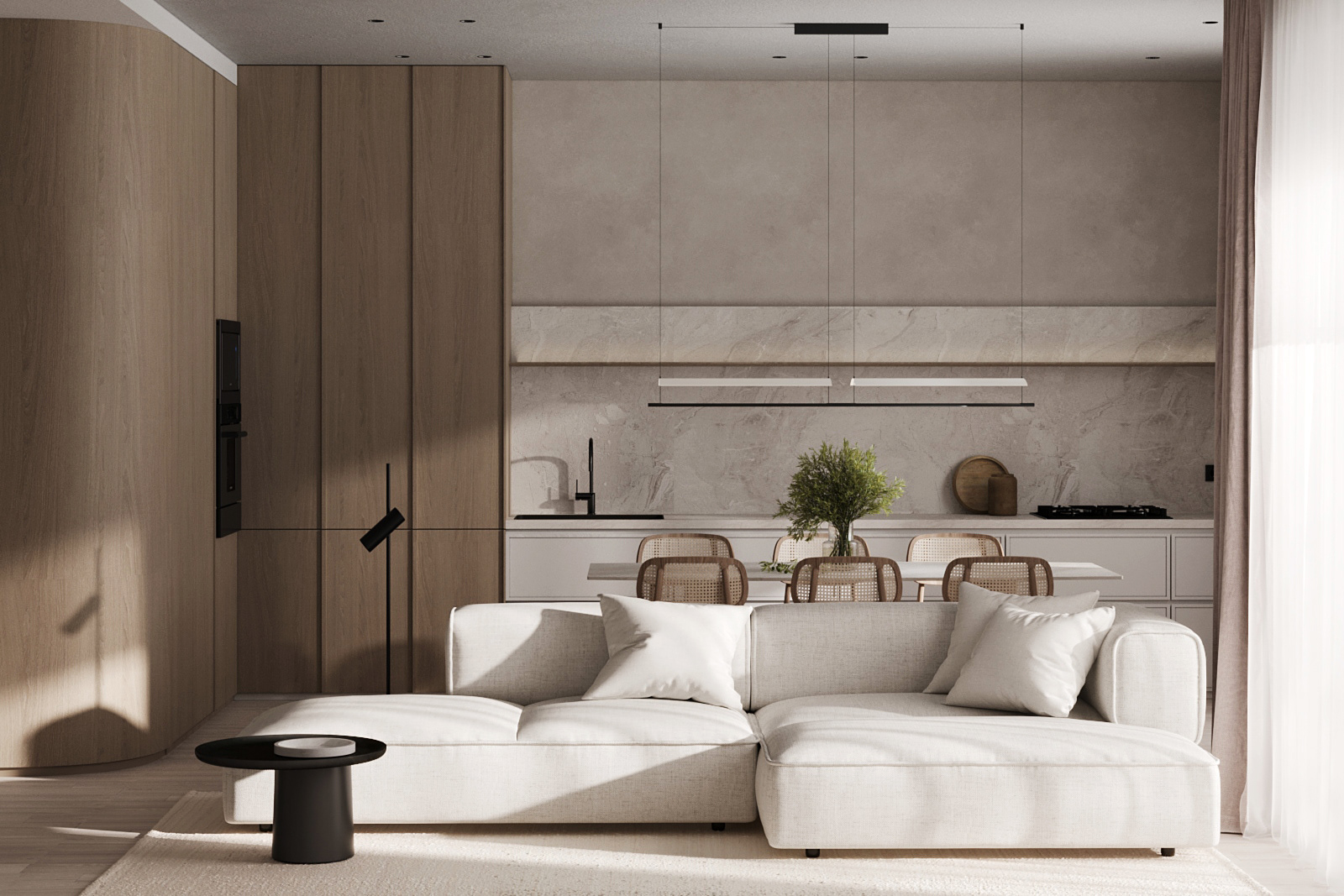 80㎡公寓设计 氛围感超足！-2