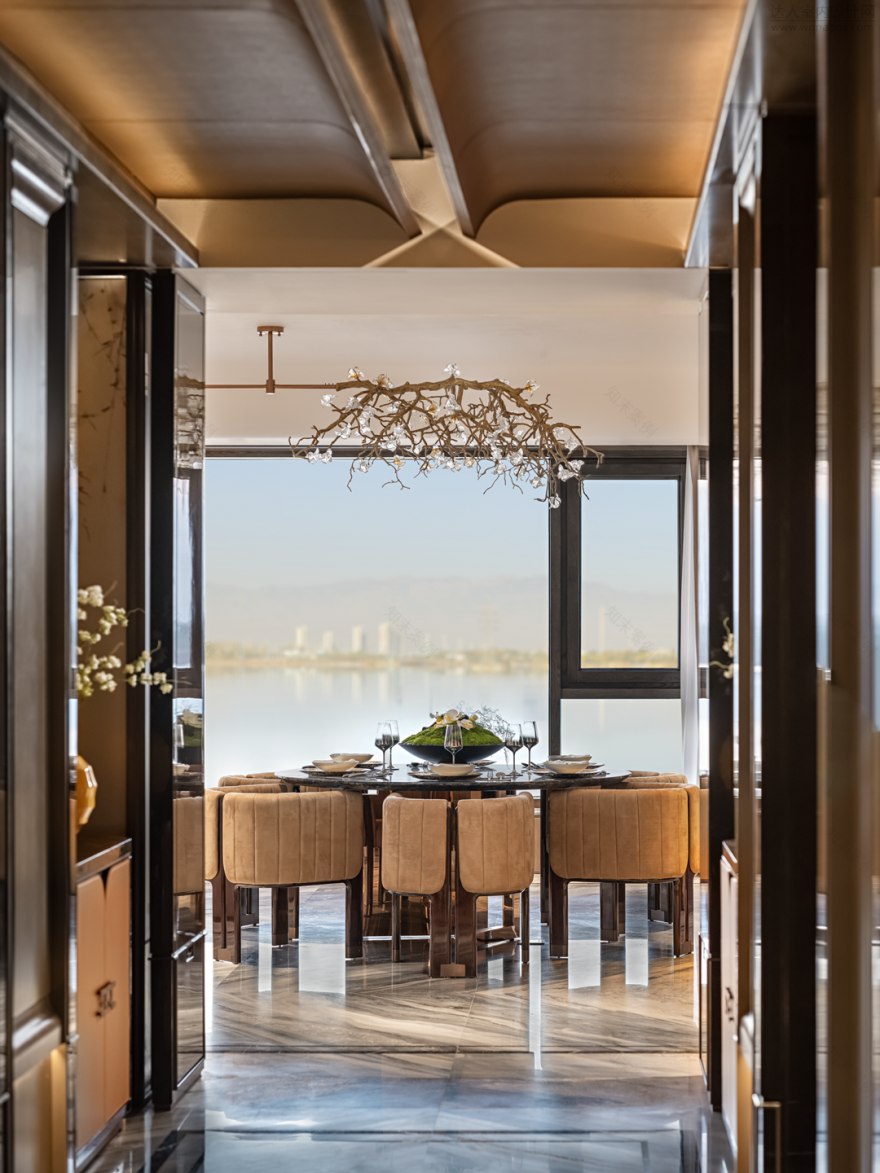 宁夏中房·云上阅海样板房丨中国银川丨深圳市帝凯室内设计有限公司-8