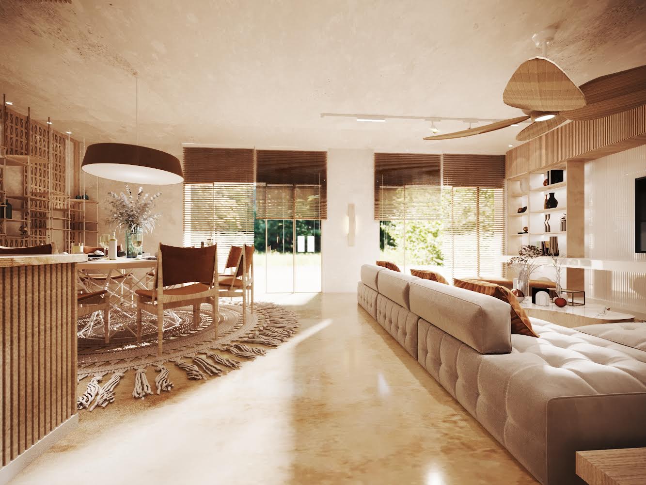 Living area in Marassi-6