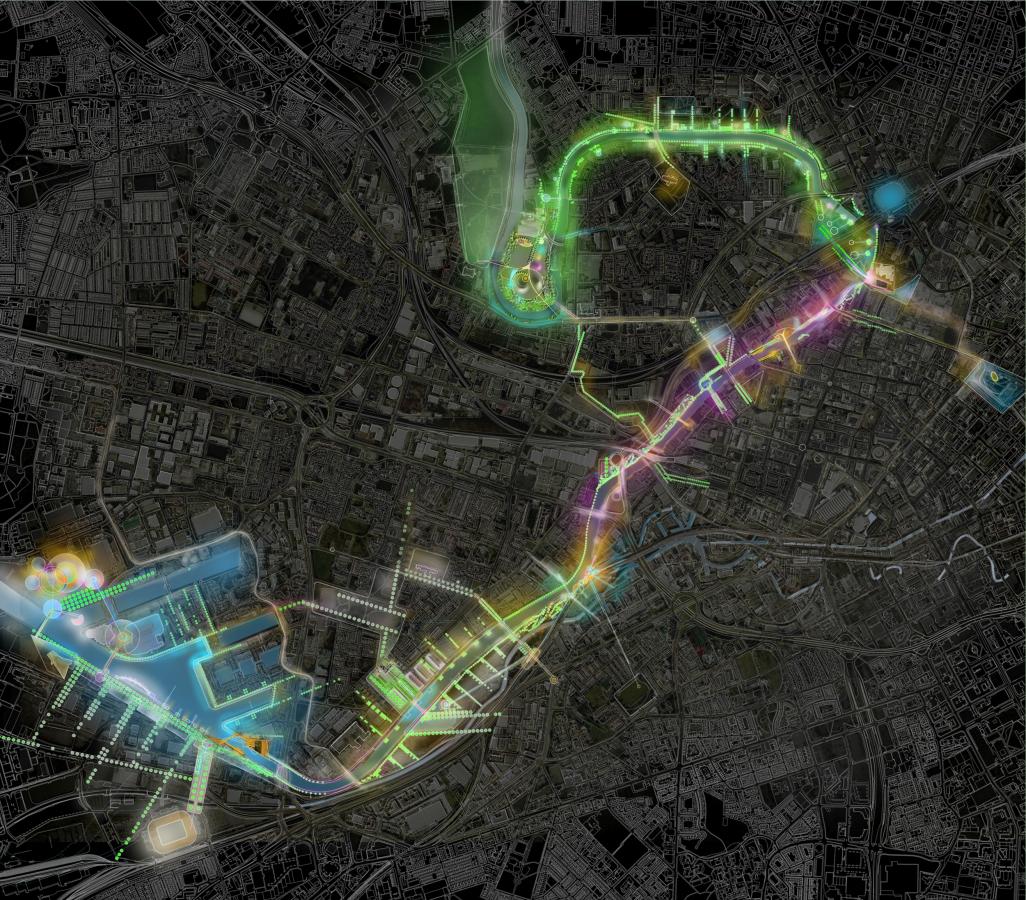 艾尔韦尔河公园策略丨英国曼彻斯特-3
