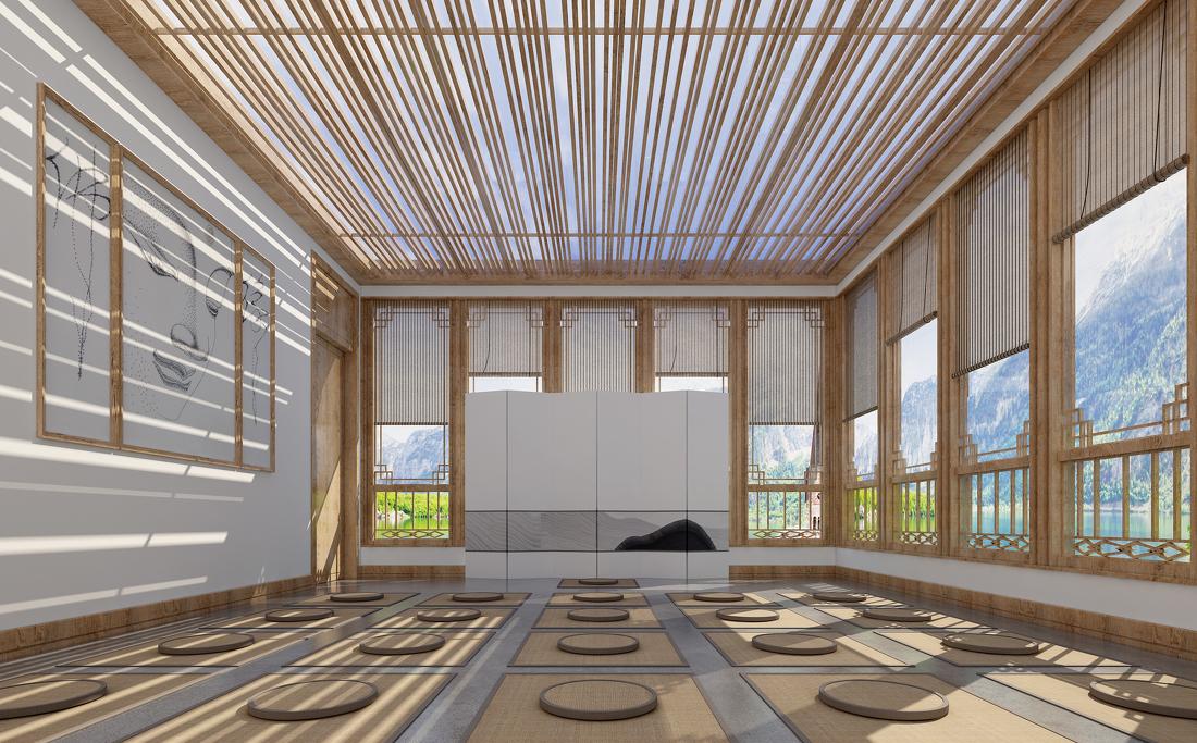 旺山禅意会所——现代禅意空间设计典范-4