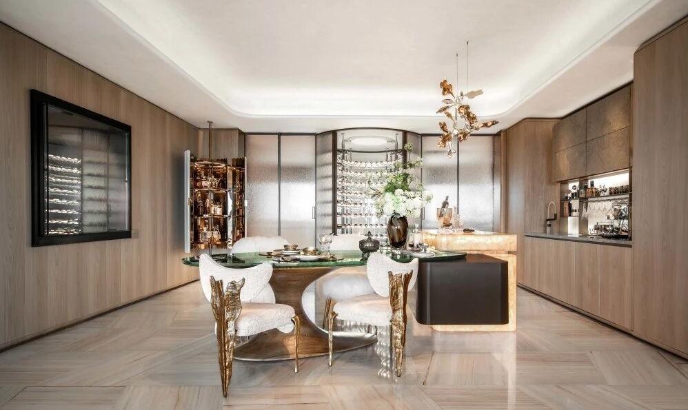 广佛中海 · 大境270㎡样板间丨中国广州丨硬装HBA,软装DAS大森设计-19