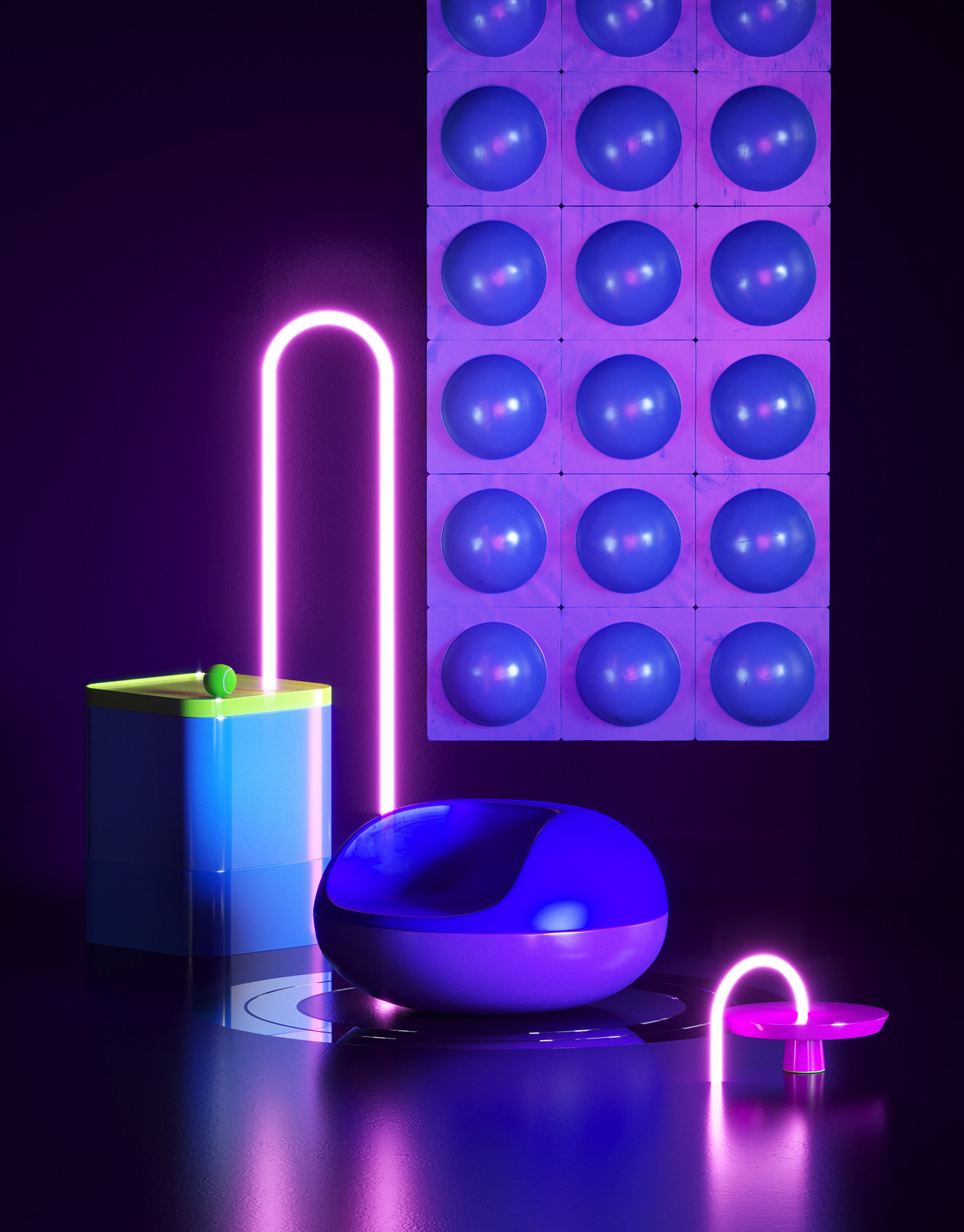 Anastasiya Gushchina丨展厅丨NE//ON//OFF-5