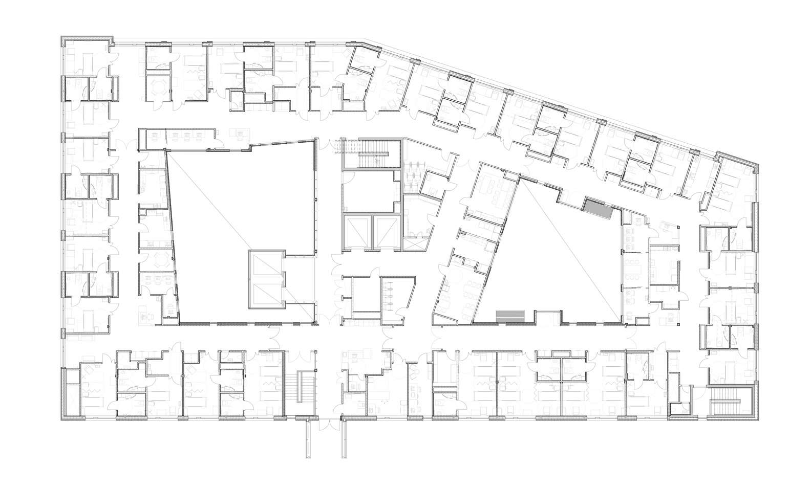 挪威 Haraldsplass 医院 | 开放式病房设计,融入自然景观-40