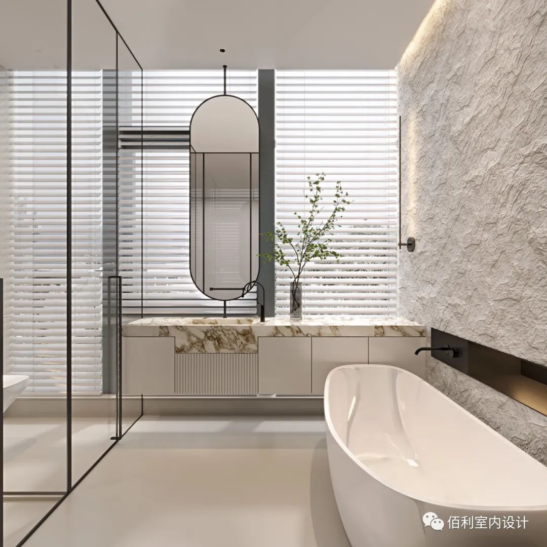 自然向往的自由空间·210㎡海府一号现代简约设计丨佰利室内设计公司-44