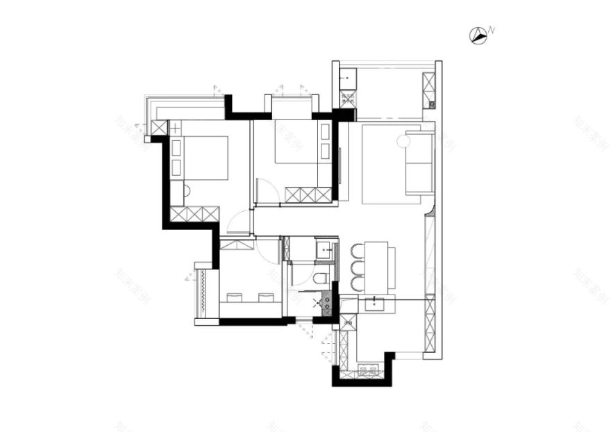 深圳润樾山花园 · 自然舒适的现代家居设计丨中国深圳丨境相设计-45