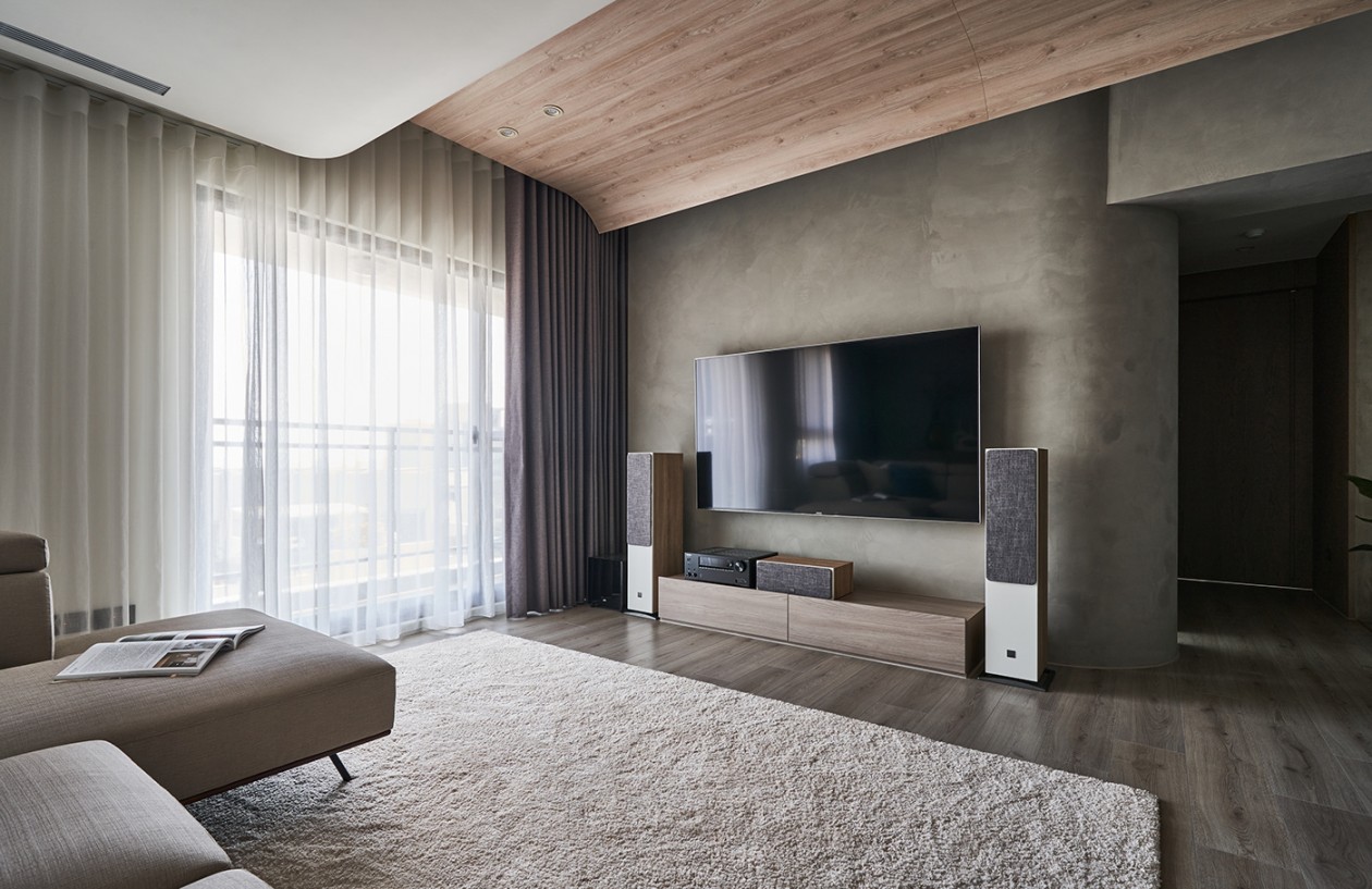 简约设计的大平层，开放布局才是大户型标配！-2