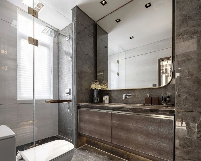 青岛鑫苑灵山湾龙玺沿海商墅样板间丨中国青岛丨北京地点空间装饰设计有限公司,北京嘉信艺术设计有限公司-62