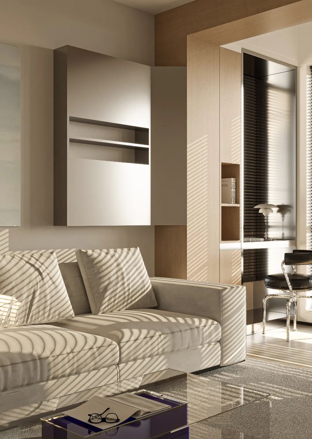 极简白日梦想家 · 85m²的诗意生活空间丨中国长沙丨周笙笙全案设计工作室-9