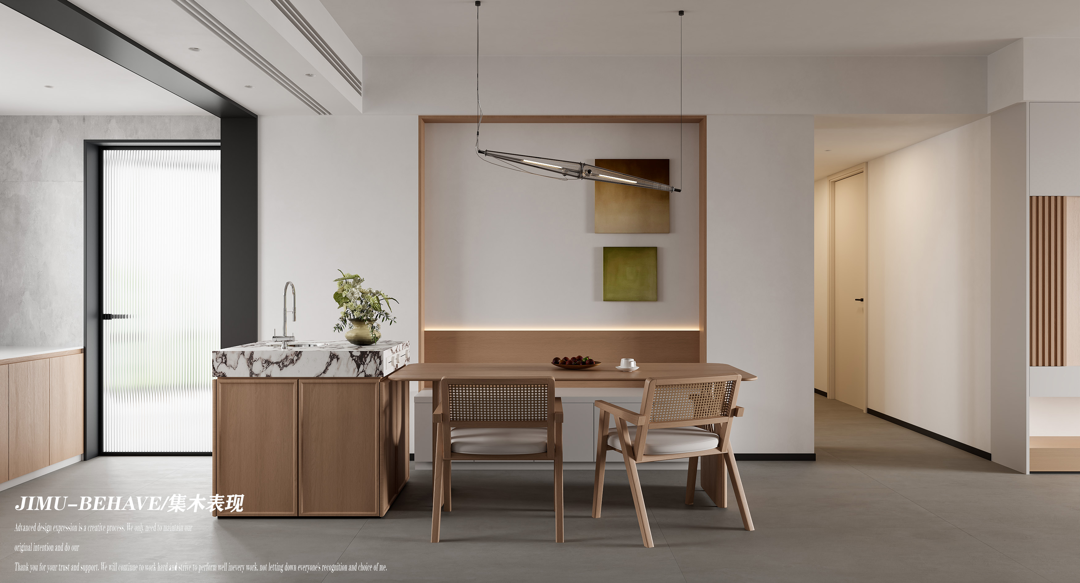 私宅 I 现代原木视觉：JM VISUAL-4