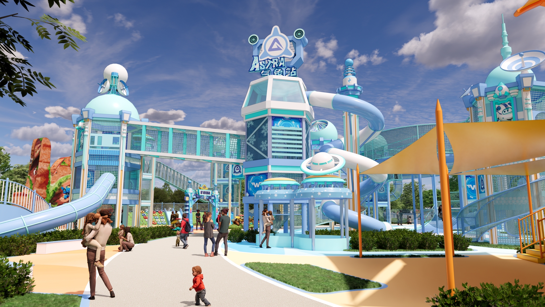 超级飞侠主题乐园概念设计建模-15