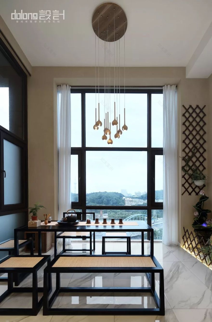 「听山煮茗」——简约东方美学之家-13