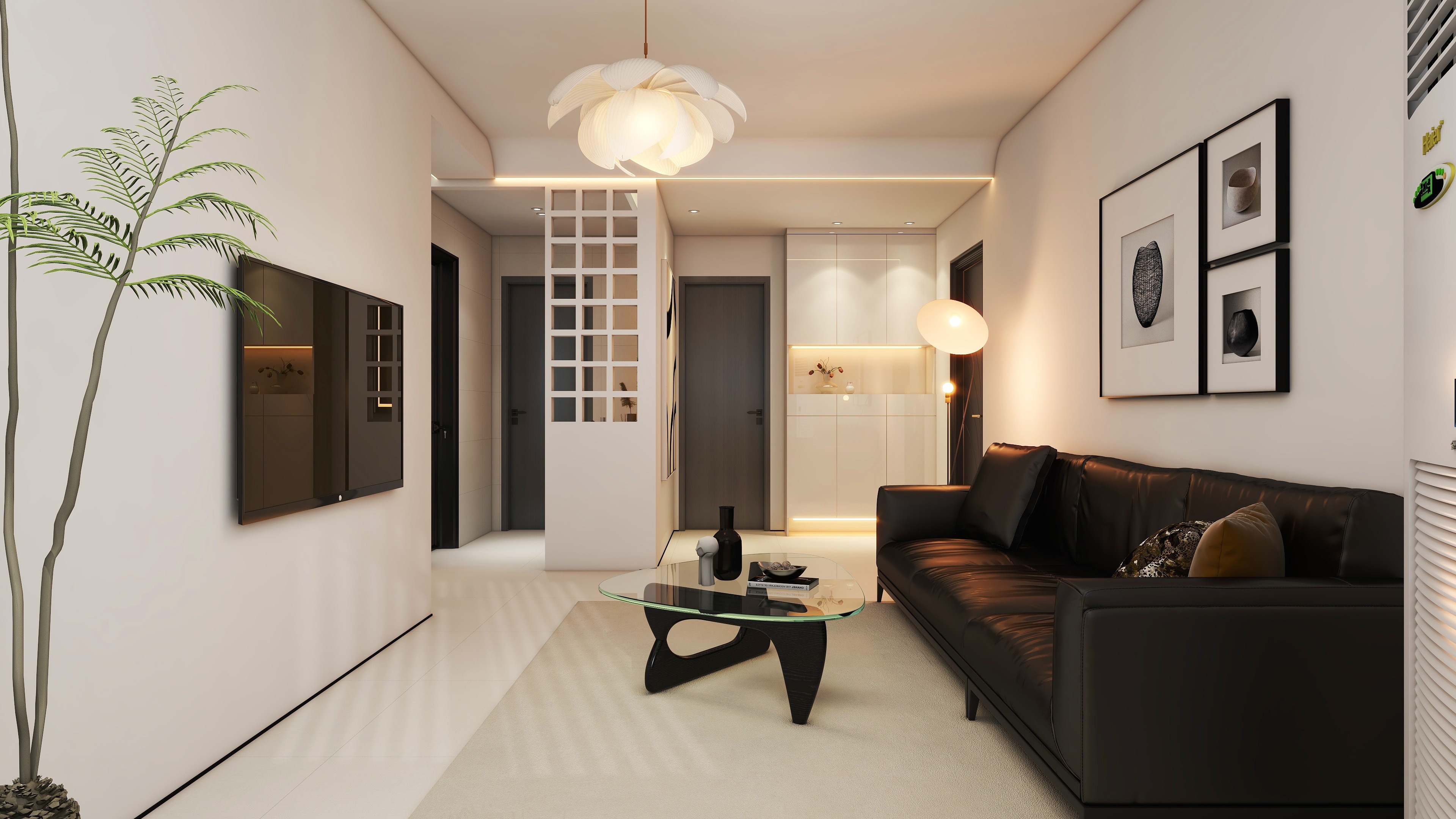 同乐路10号院现代简约94㎡2室-3