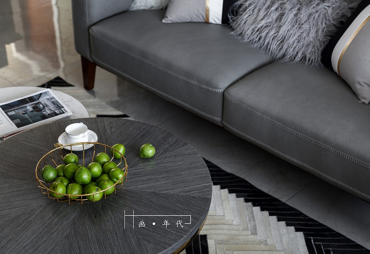 穿越 bling 金色时光·荷澜庭105㎡住宅  苏州画年代设计-19