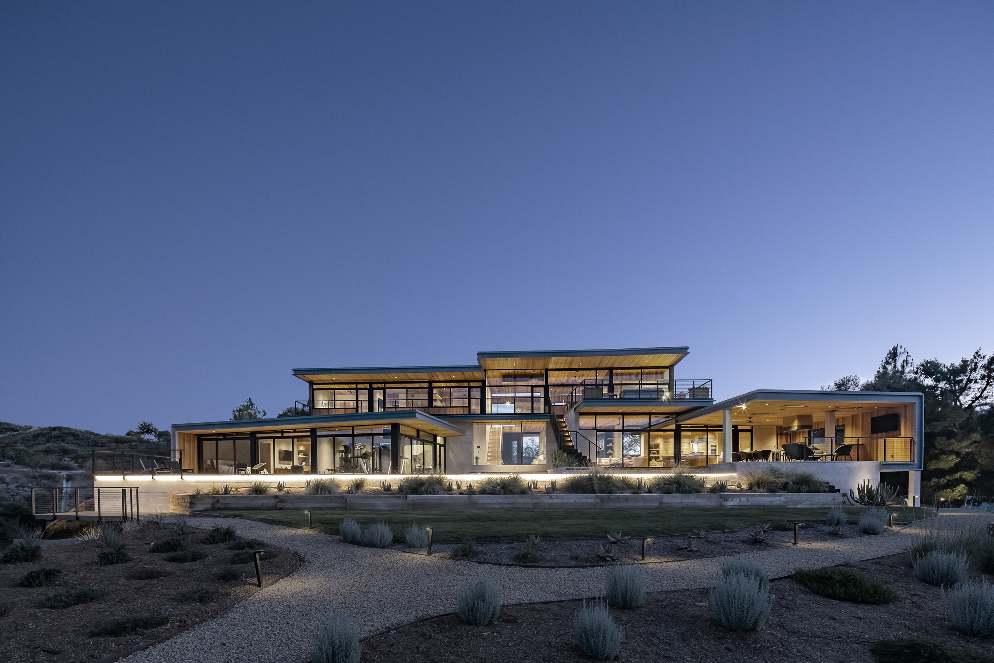 阿罗约橡树屋丨美国加利福尼亚丨ANX,Aaron Neubert Architects-38