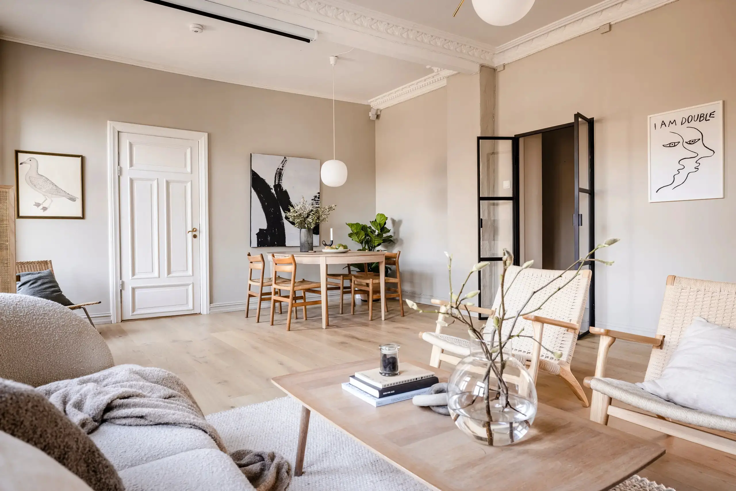 奥斯陆的一套装饰柔和现代风格的公寓-8