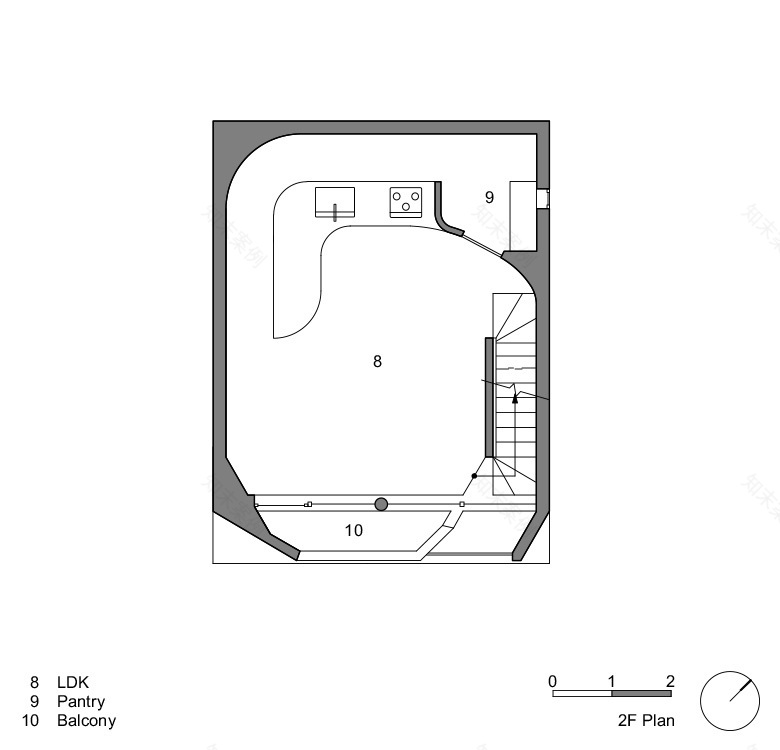 吹田房屋翻新丨日本丨FujiwaraMuro Architects-13