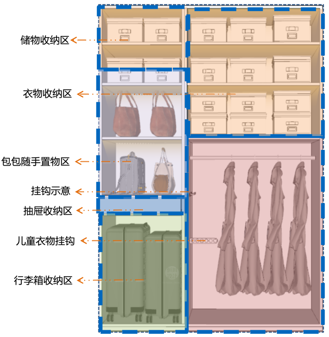 江苏140㎡四代同堂幸福之家设计丨中国江苏丨恒田设计-29