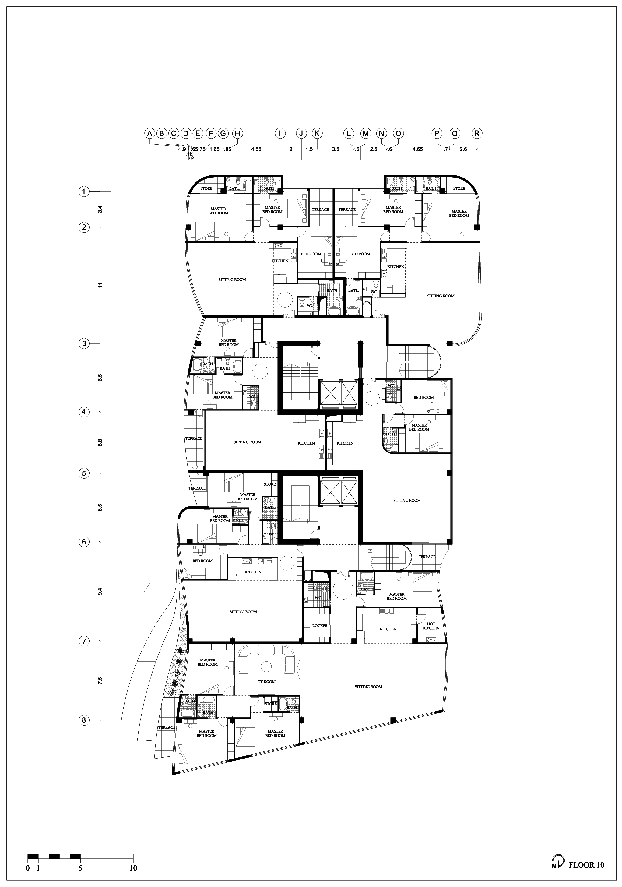 拉姆萨尔塔 1 号公寓,摩登宜居的典范-17