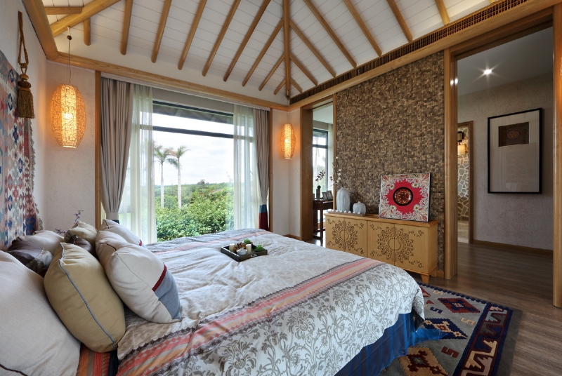 墨客设计  海南诺德·丽湖半岛一期E2别墅  新黎族风情-12