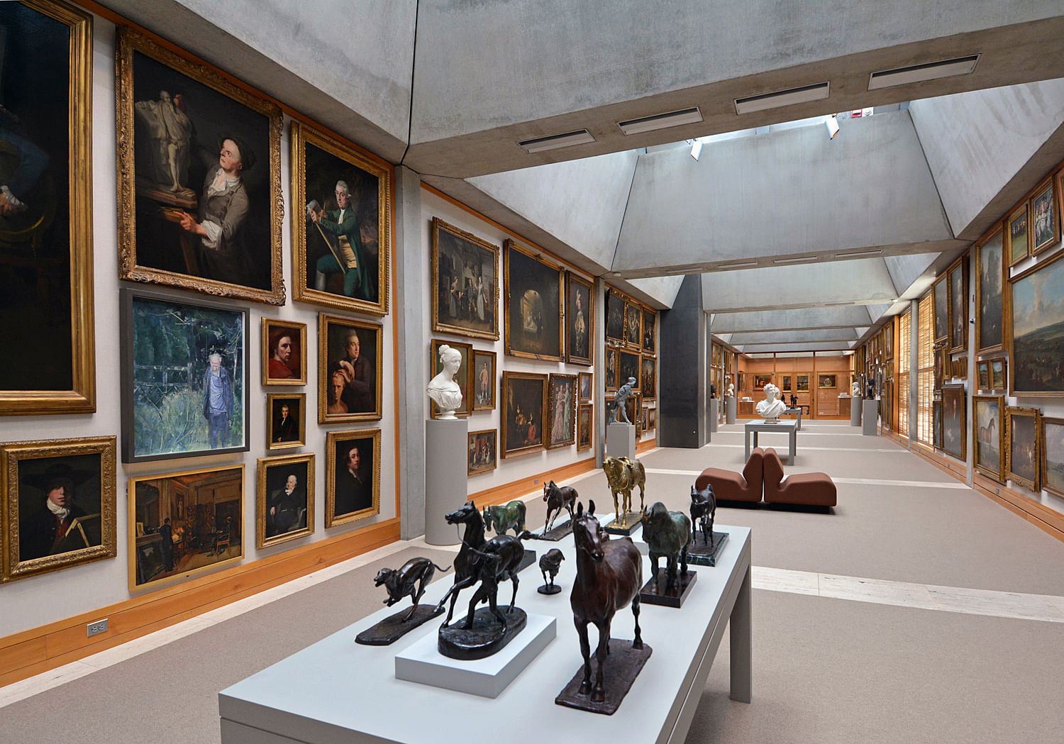 耶鲁英国艺术中心翻新项目丨美国纽黑文丨Knight Architecture-6