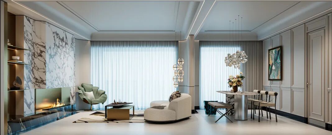 140㎡现代诗意人居｜自然简约气质，享受生活真实自在-10