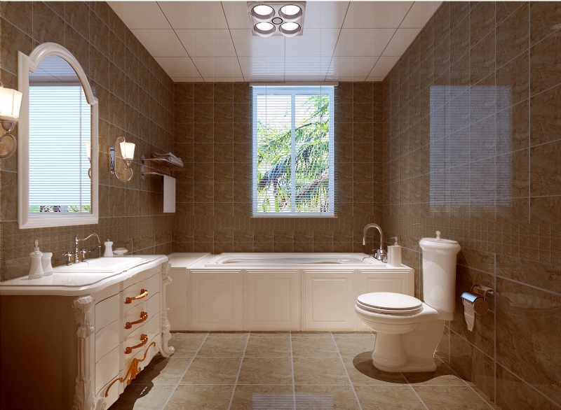 【上海实创装饰】尚海湾豪庭135平三居室美式乡村风格设计-2