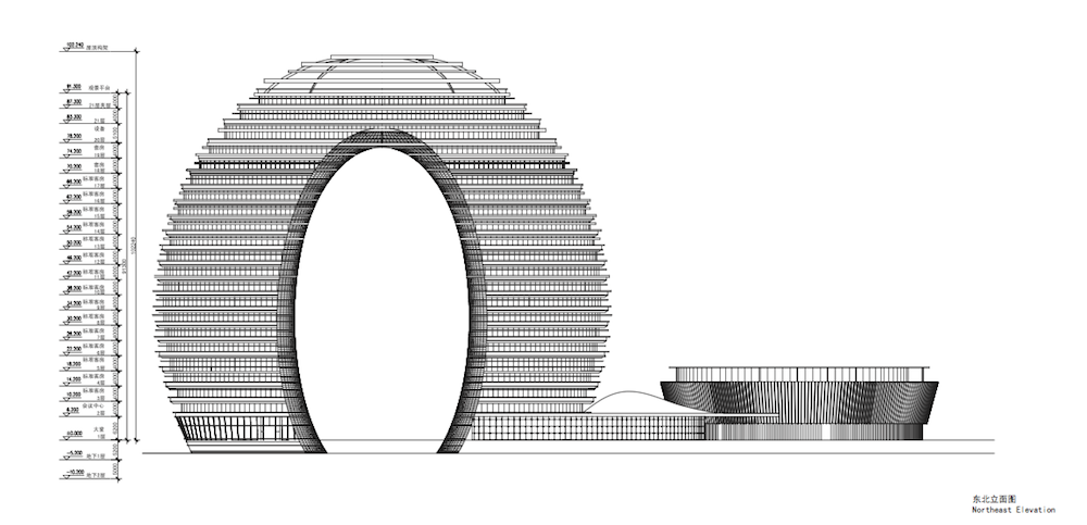 Sheraton Moon Hotel（喜来登月亮酒店）丨中国上海丨MAD Architects（马岩松的MAD建筑事务所）-25