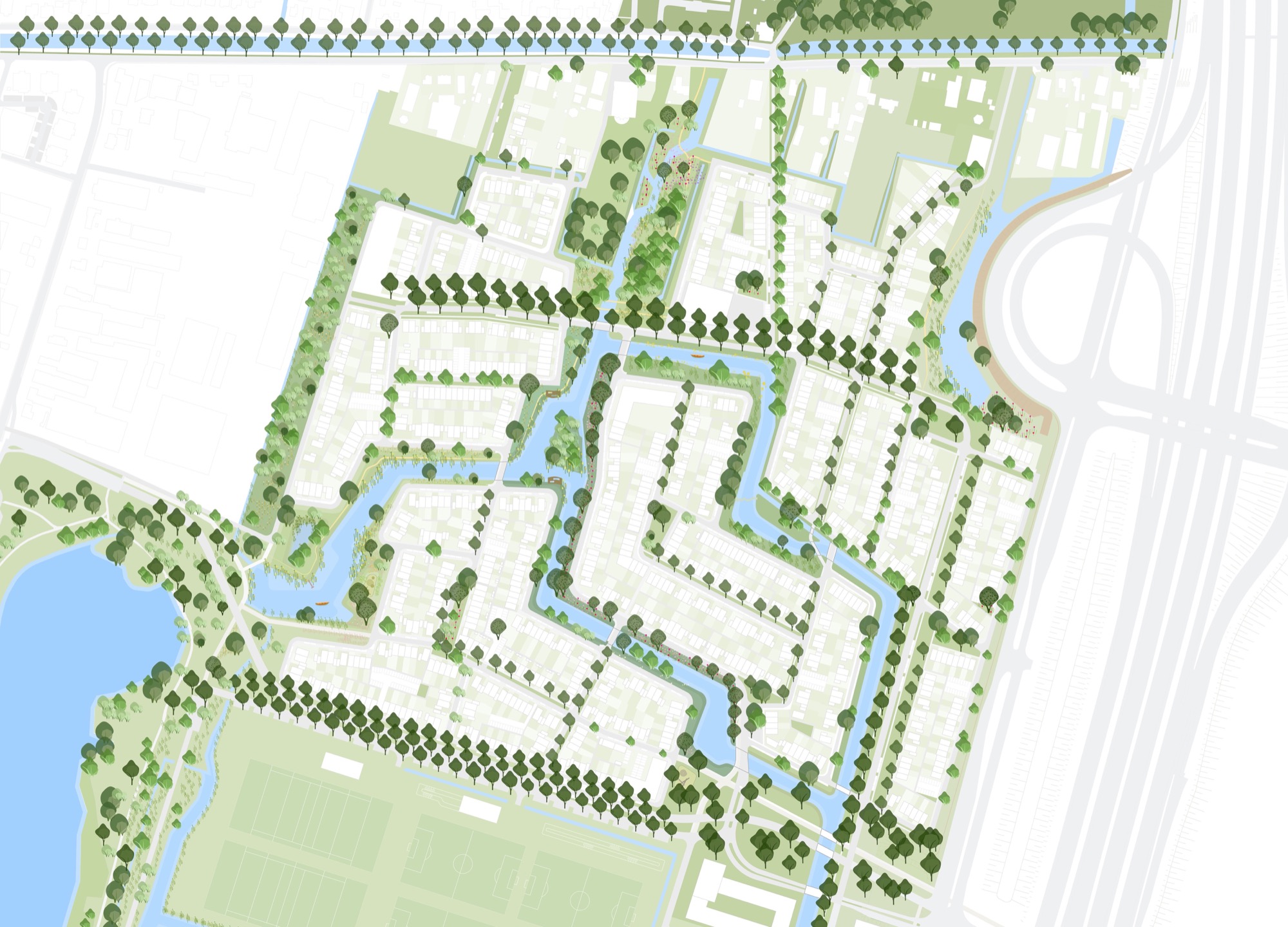 荷兰 Rijnvliet 可食社区丨荷兰乌得勒支-6