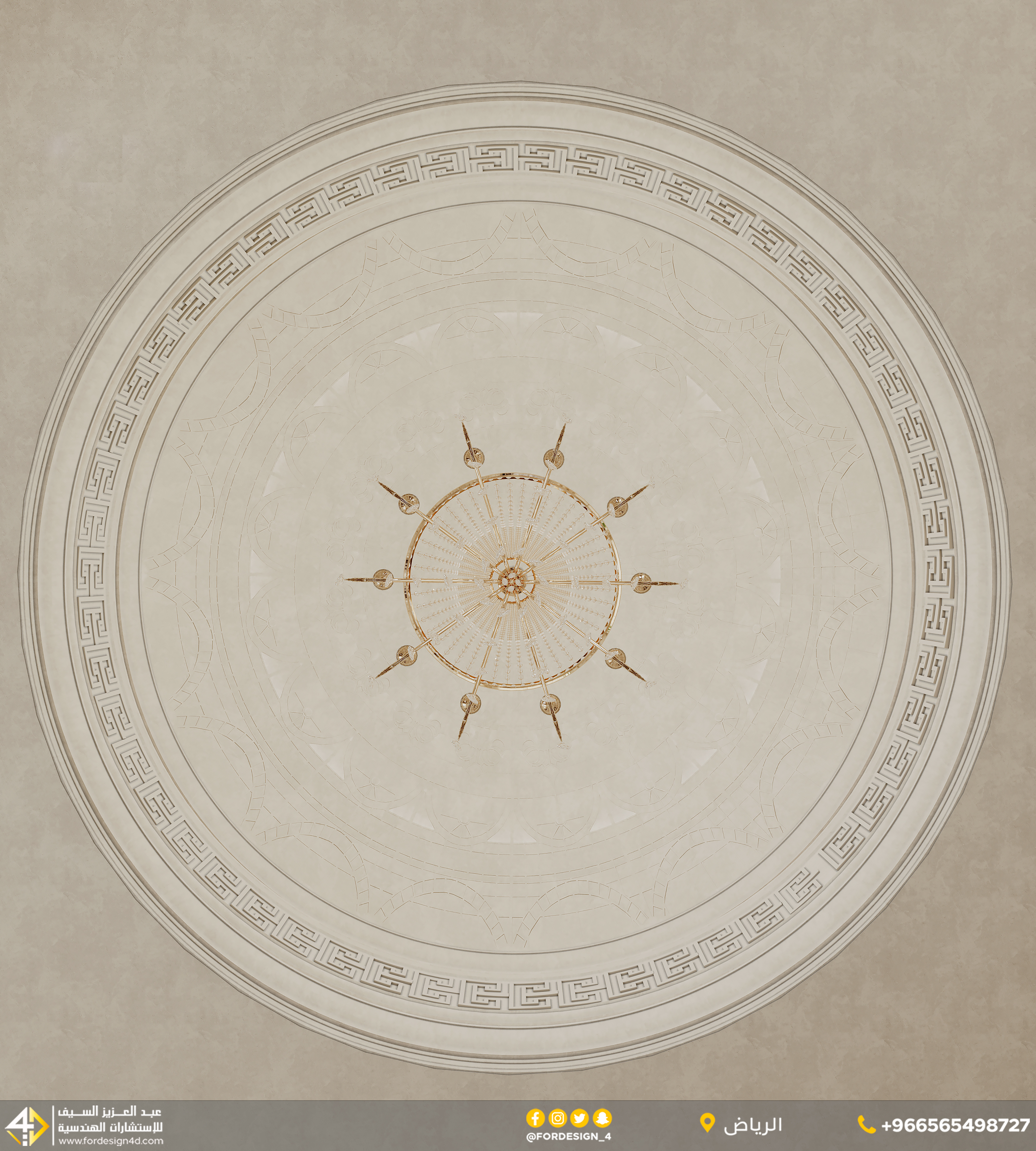 经典入口设计丨沙特阿拉伯丨Arch. Eman-15