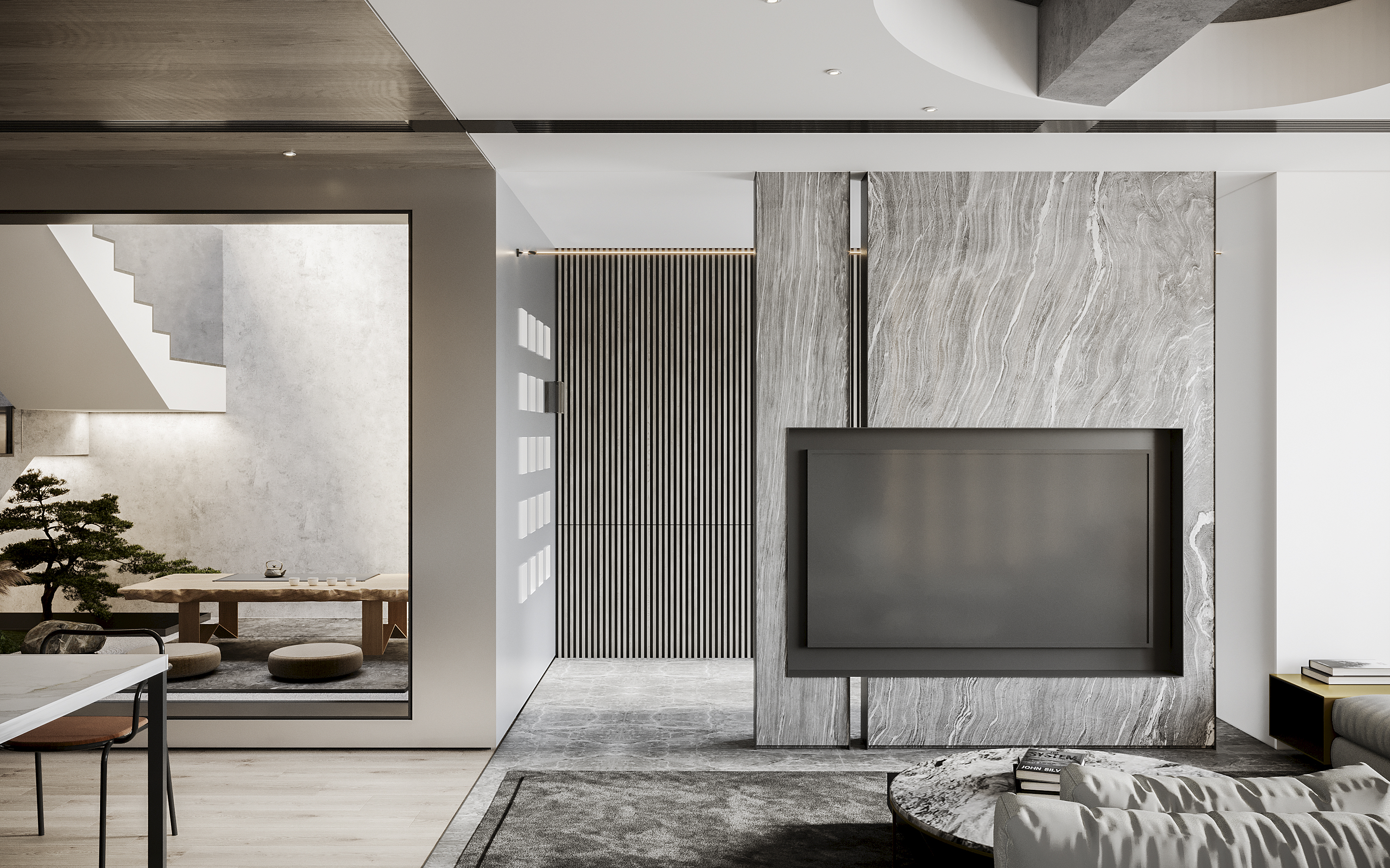 张宅别墅 | 现代简约风格演绎高端生活品质-2