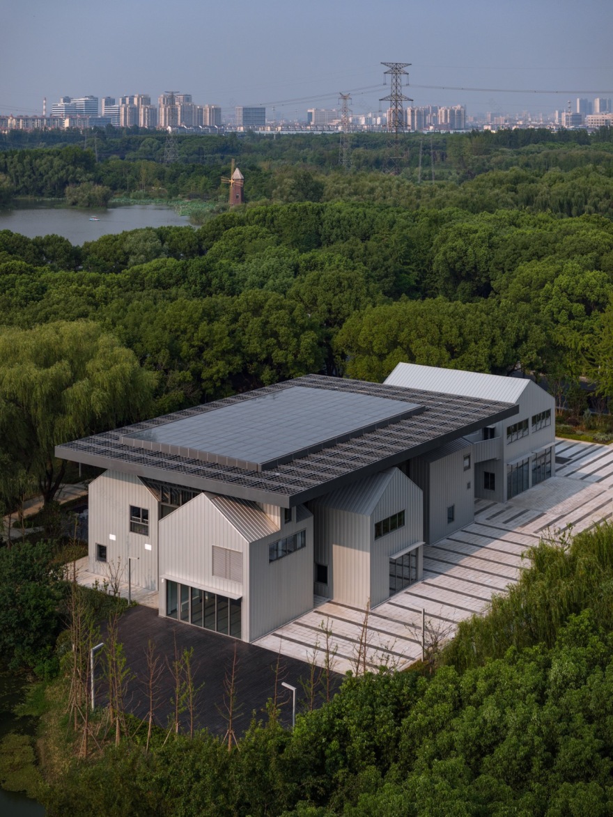 昆山城市生态森林公园游客中心,江苏 / 阿科米星-3