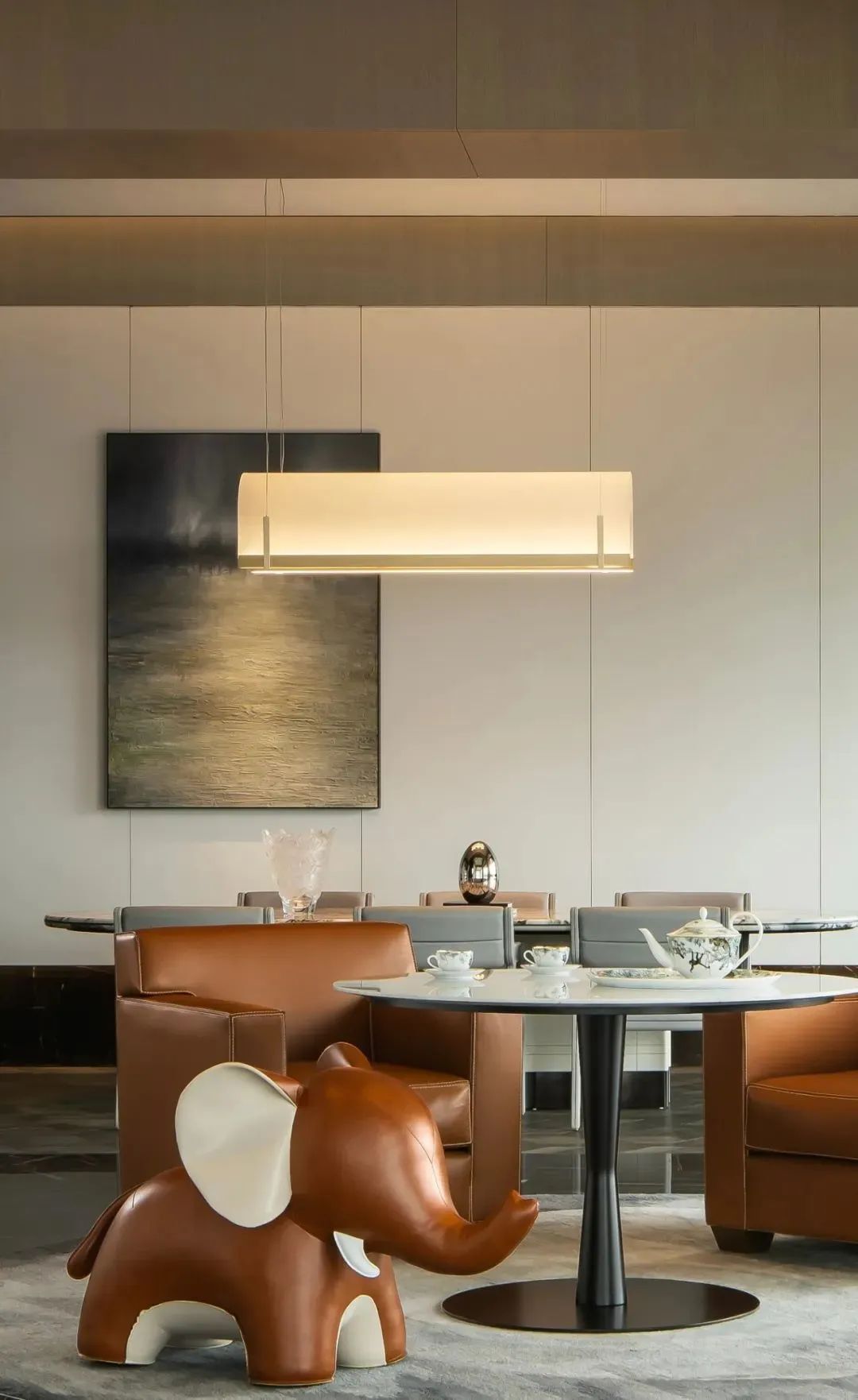 现代 416㎡空中合院丨中国丨新加坡建筑师曾仕强-38