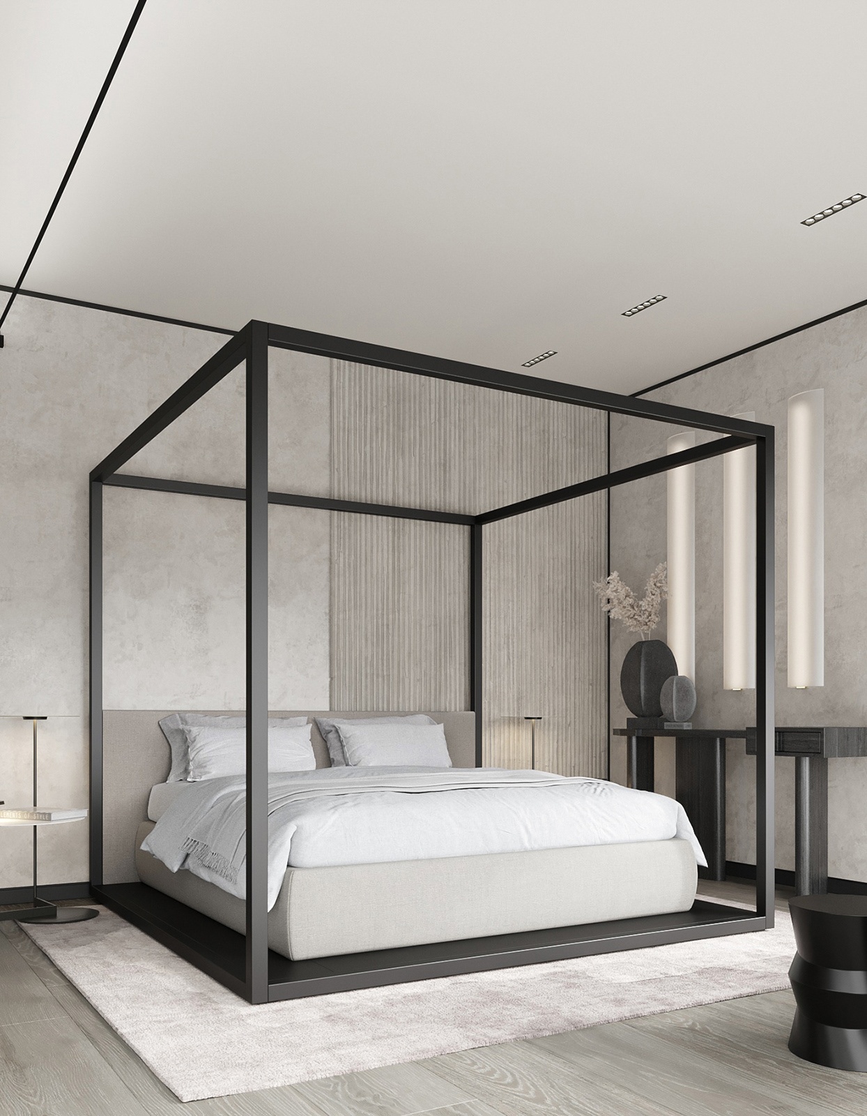 黑白+原木，高级质感别墅 | Katerina Pikhtina-11