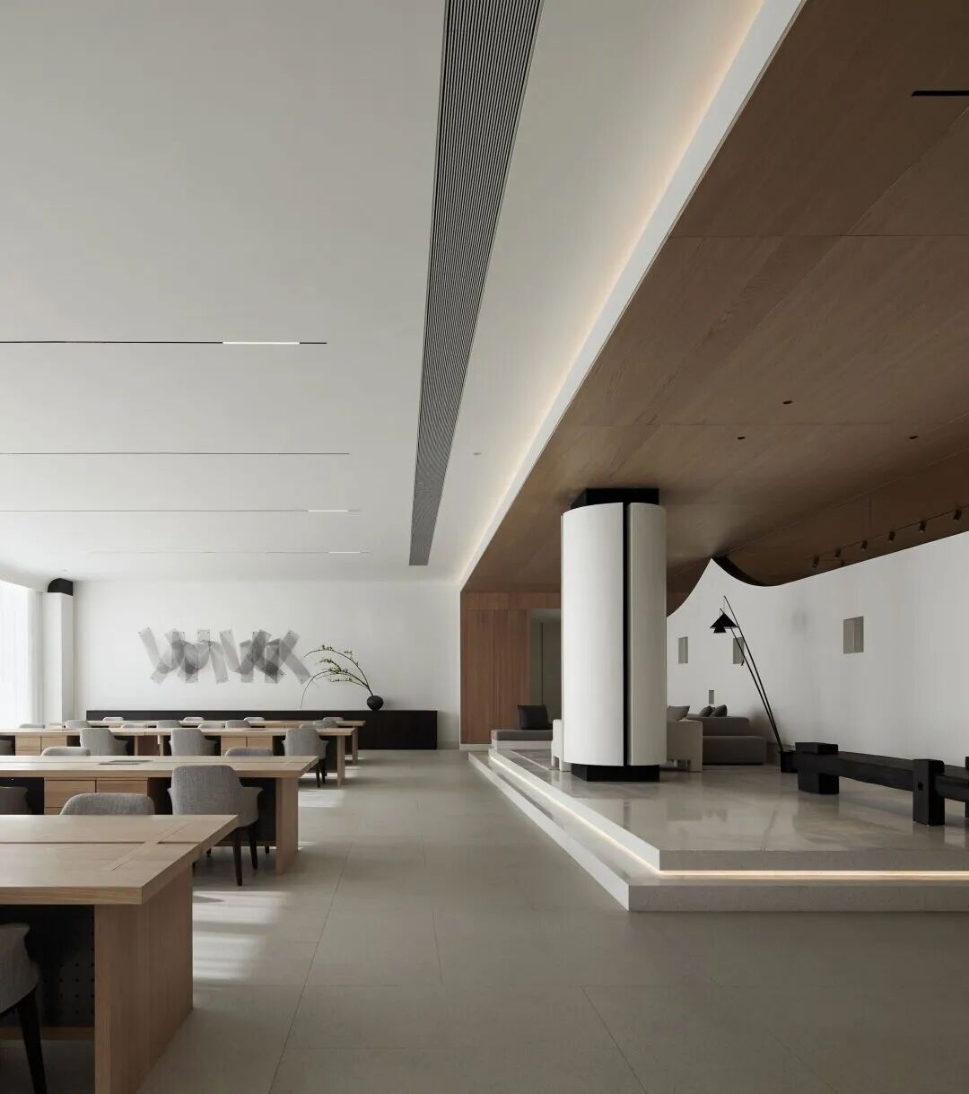 高感知办公室设计|刻画空间的“轻”与“重”-13