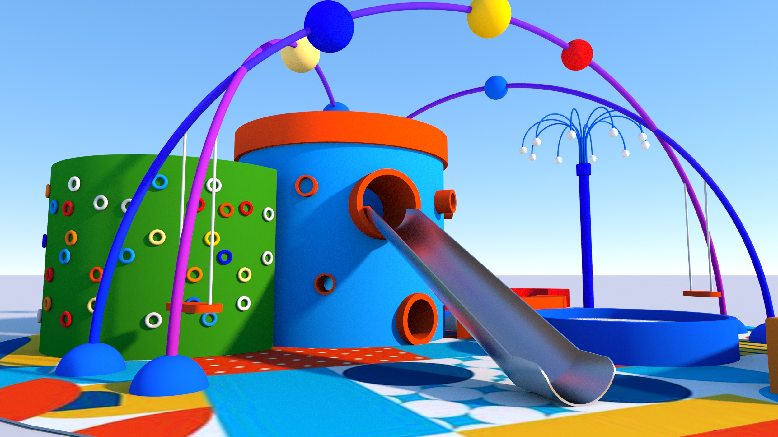 万科商业街区儿童娱乐区设计方案-8