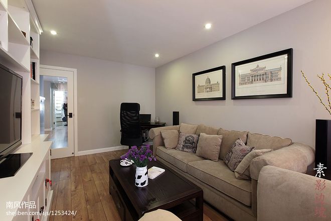 5万元二居65平米装修案例-11