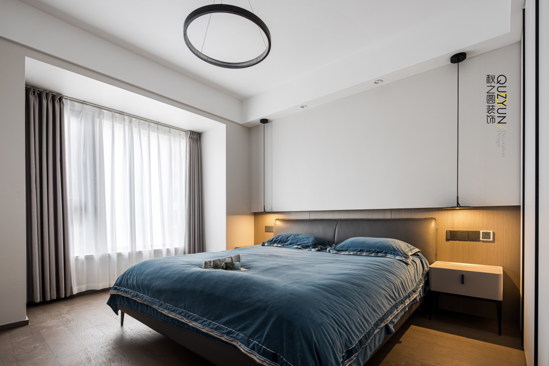 现代简约龙湖尚品140平空间设计丨中国常州丨意象QUZYUN|DSEIGN-56