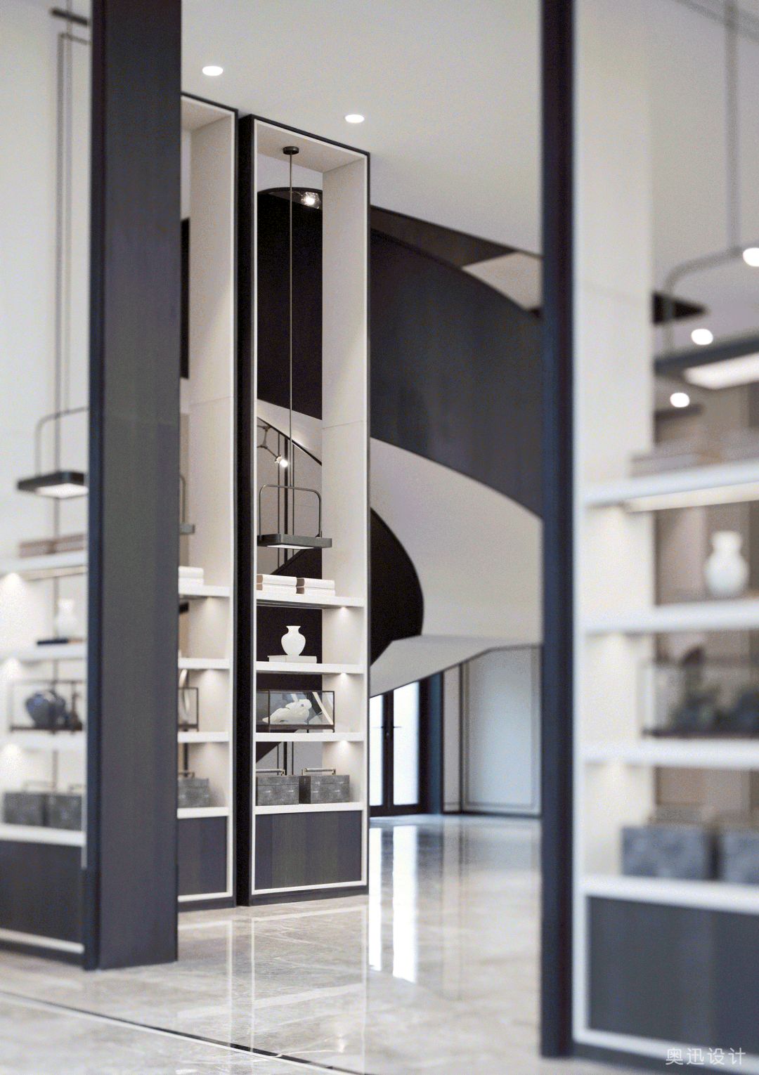 东方美学融入城市大盘,奥迅设计展现东方韵味-17