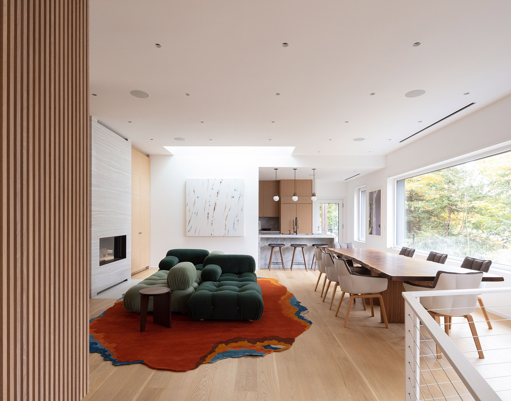 森林湖畔别墅丨美国丨Pachano & Vollert Architecture-35