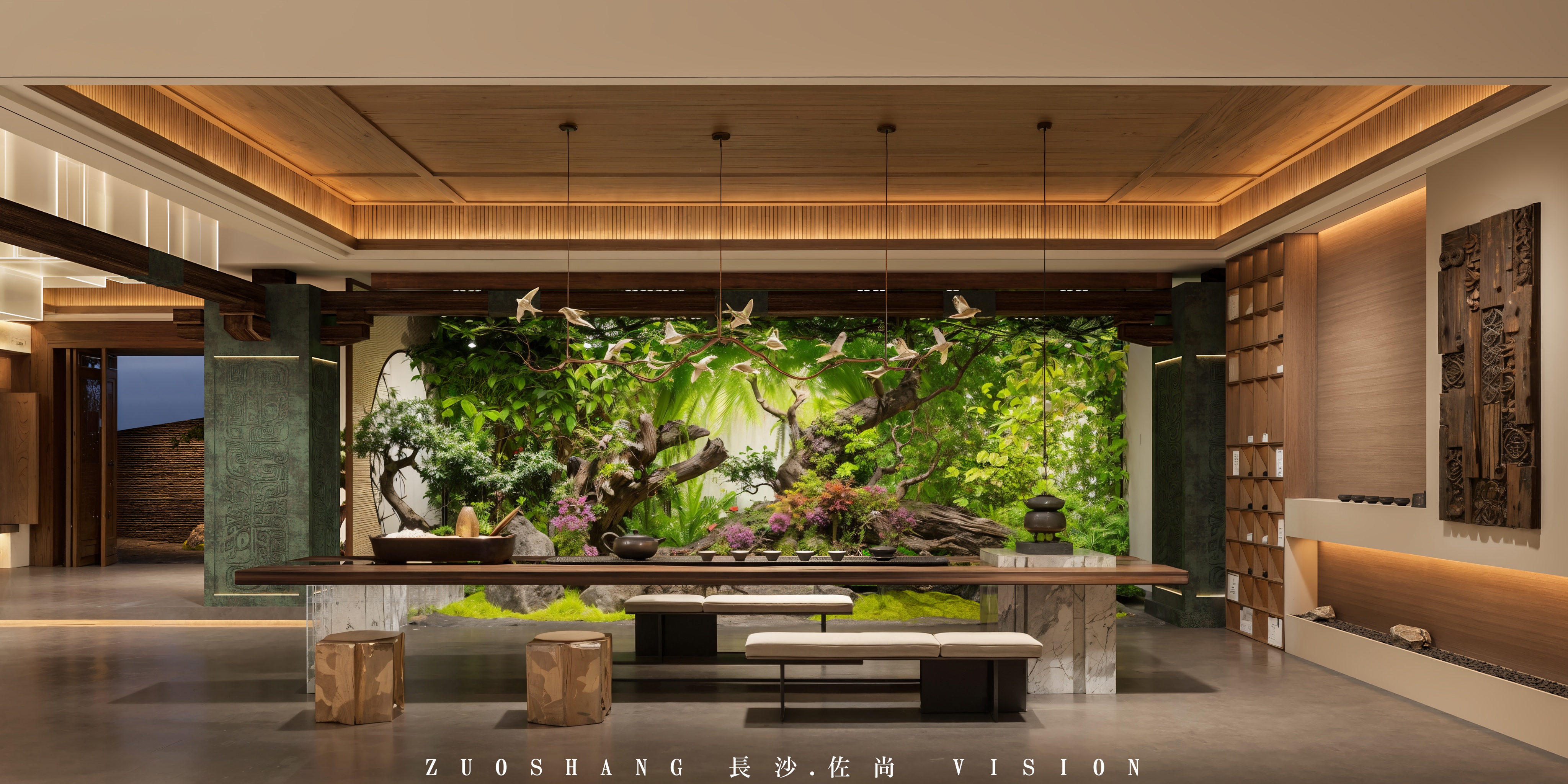大型工装会所餐饮——长沙佐尚视觉-5